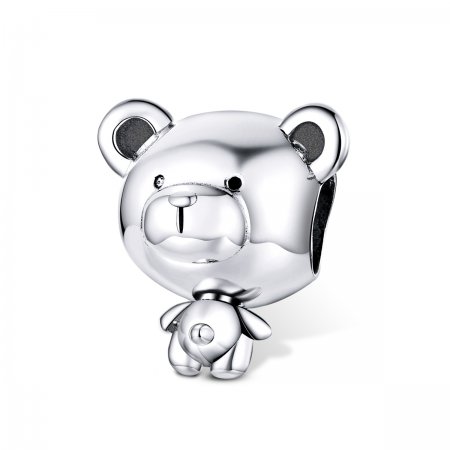 Pandora Style Silver Charm, Pooh - SCC1502