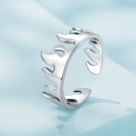 Pandora Style Flame Open Ring - SCR914