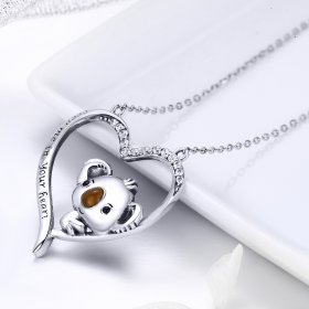 Silver Cute Fairy Necklace - PANDORA Style - SCN256