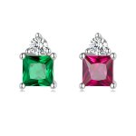 PANDORA Style Colorful Princess Party Candies Stud Earrings - SCE1465
