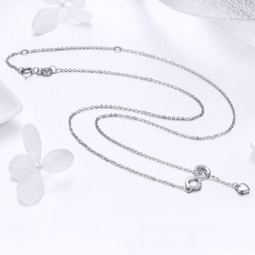 Silver Infinite Charm Necklace - PANDORA Style - SCN223