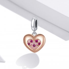 PANDORA Style Promise of Love Dangle Charm - BSC396
