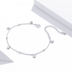 Pandora Style Silver Bracelet Loving Heart - SCB191
