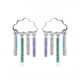 PANDORA Style Rainbow Rain Drop Earrings - BSE468