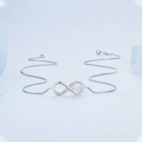 Pandora Style Infinity Necklace - BSN276