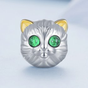Pandora Style Exquisite Cat Charm - BSC834
