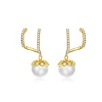 PANDORA Style Gentle Pearl Stud Earrings - BSE151