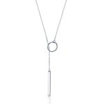 Silver Simple Necklace - PANDORA Style - SCN304