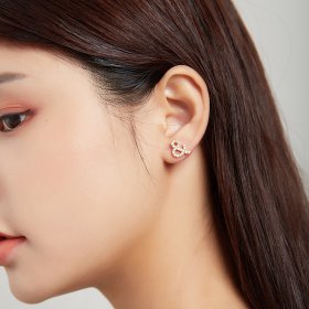 PANDORA Style Secret Symbol - & Stud Earrings - SCE1072