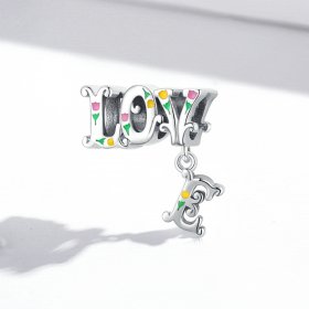 PANDORA Style Three-Dimensional Letters Charm - BSC518