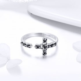 Silver Light of The Cross Ring - PANDORA Style - SCR447