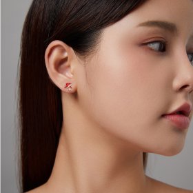 PANDORA Style Autumn - Mushrooms Stud Earrings - SCE1245