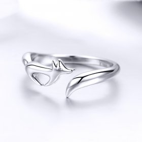 Silver Little Fox Ring - PANDORA Style - SCR478
