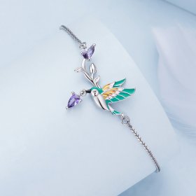 Pandora Style Kingfisher Bracelet - BSB126