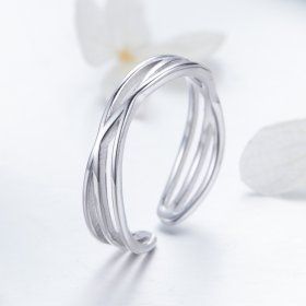 Silver Time Travel Ring - PANDORA Style - SCR483