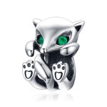 Silver Little Fox Charm - PANDORA Style - SCC1290