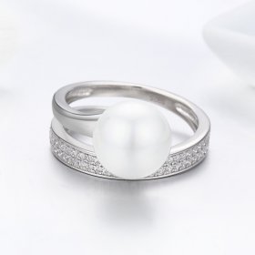 Silver Declaration of Grace Ring - PANDORA Style - SCR231