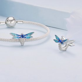 Pandora-inspired Delicate Dragonfly Charm - BSC859