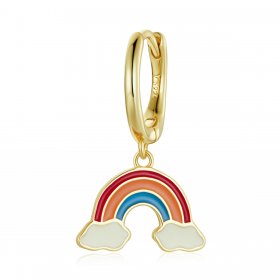 PANDORA Style Pop Rainbow Hoop Earrings - SCE1238