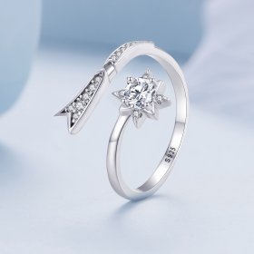 Pandora Style Exquisite Meteor Opening Ring - BSR413