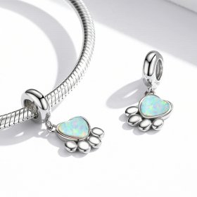 PANDORA Style Opal Claws Dangle Charm - SCC2102
