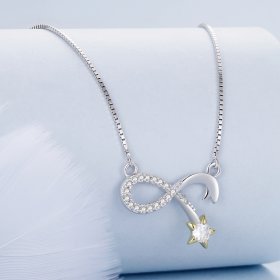 Pandora Style Infinity Symbol Necklace - BSN351