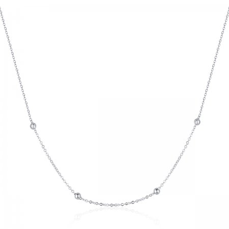 PANDORA Style Simple Bead Chain Necklace - BSN224