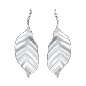 Pandora-inspired Leaves Studs Earrings - BSE812