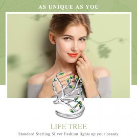 Silver Life Tree Ring - PANDORA Style - SCR454