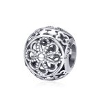 Pandora Style Silver Charm, Blossoms - SCC899