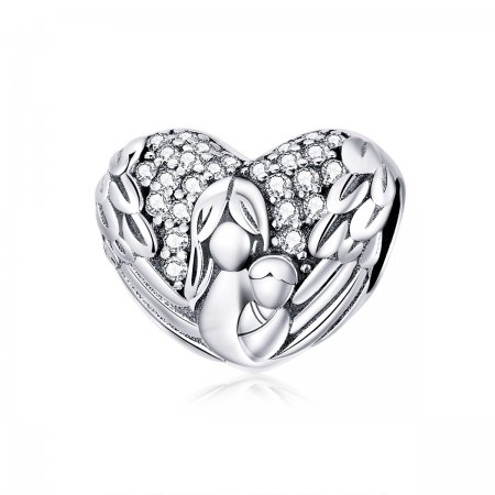 Pandora Style Silver Charm, Love Cameos - SCC1462