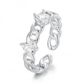 Pandora Style Chain Open Ring - SCR977-E