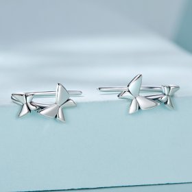 PANDORA Style Butterfly Stud Earrings - SCE1501