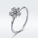 Silver Simple Daisy Ring - PANDORA Style - SCR398