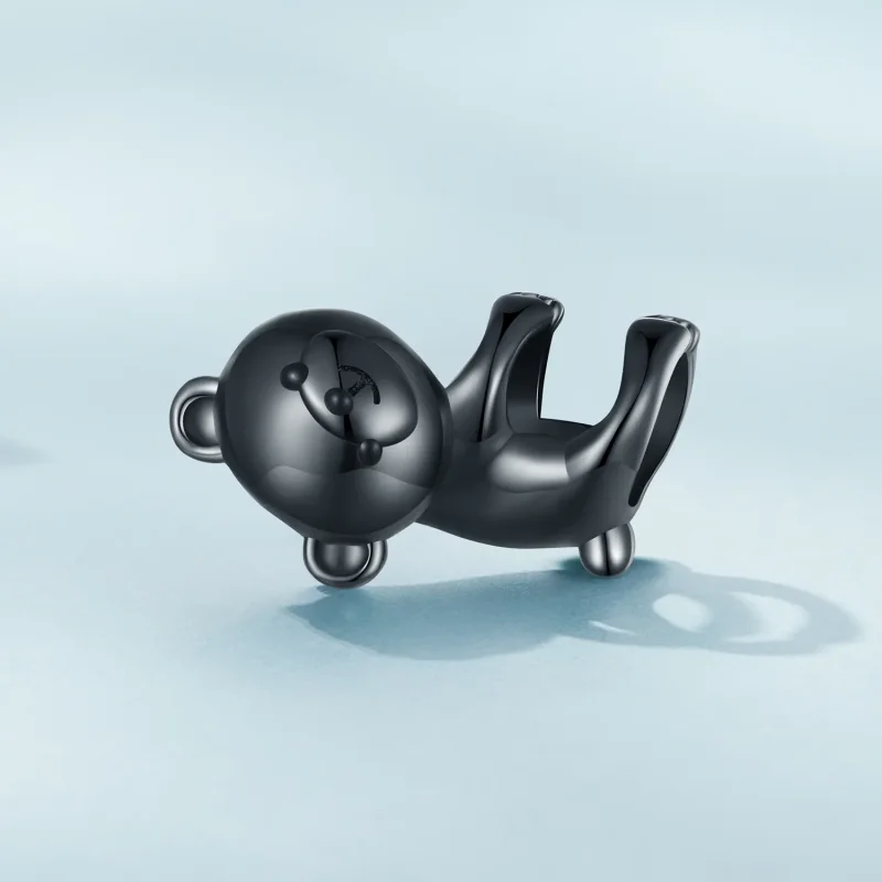 (image for) adorable Little Bear Charm in a Pandora style - SCC2508 - View 2