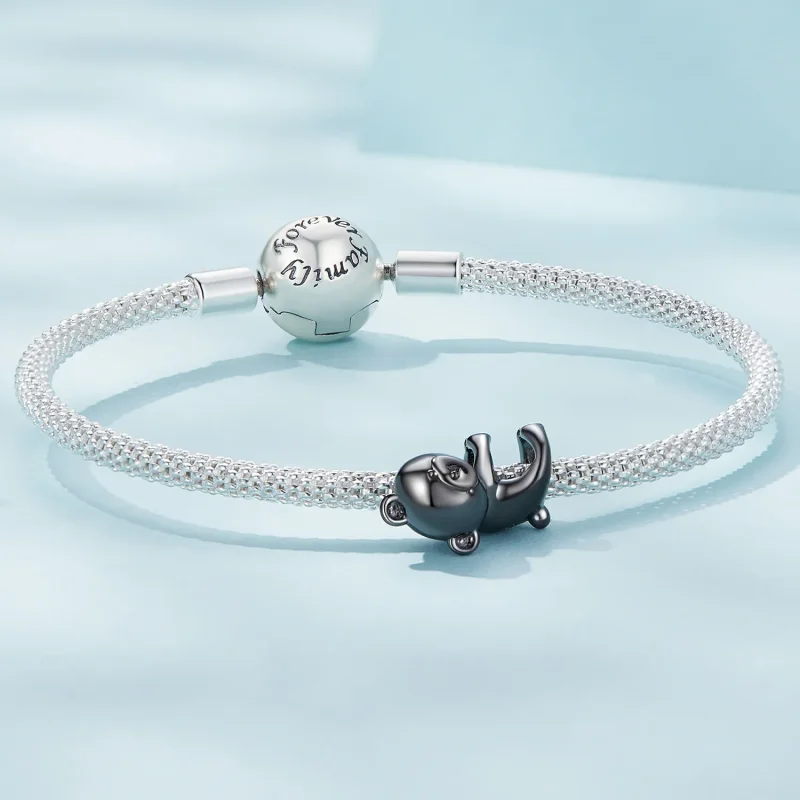 (image for) adorable Little Bear Charm in a Pandora style - SCC2508 - View 5