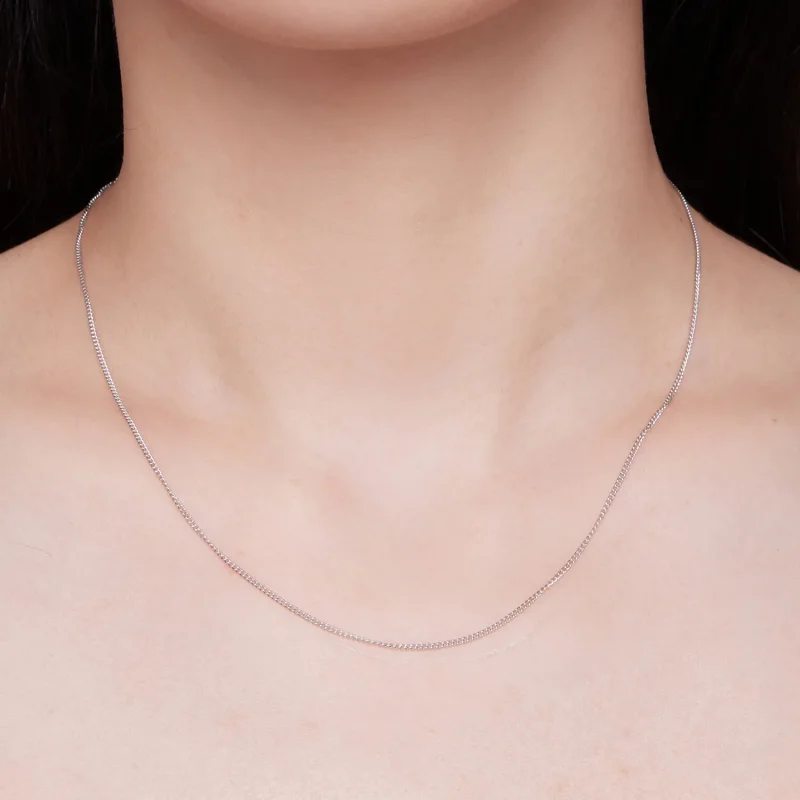 (image for) Pandora Style 0.8 Side Basics Chain Necklace - SCA025 - View 4