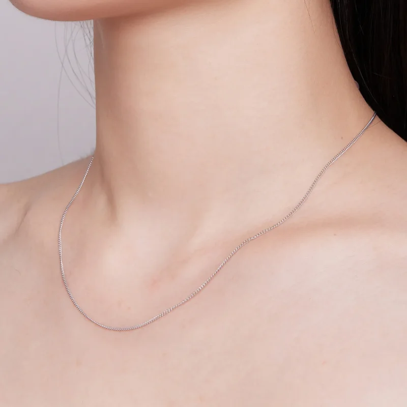 (image for) Pandora Style 0.8 Side Basics Chain Necklace - SCA025 - View 6