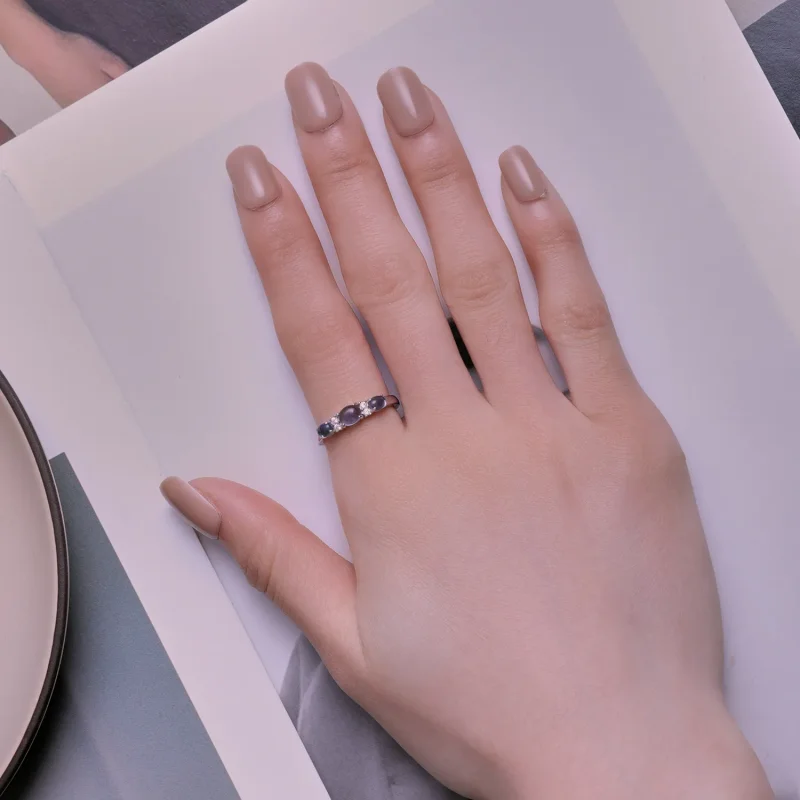 (image for) Pandora Style 3 Stones Ring - BSR427 - View 4