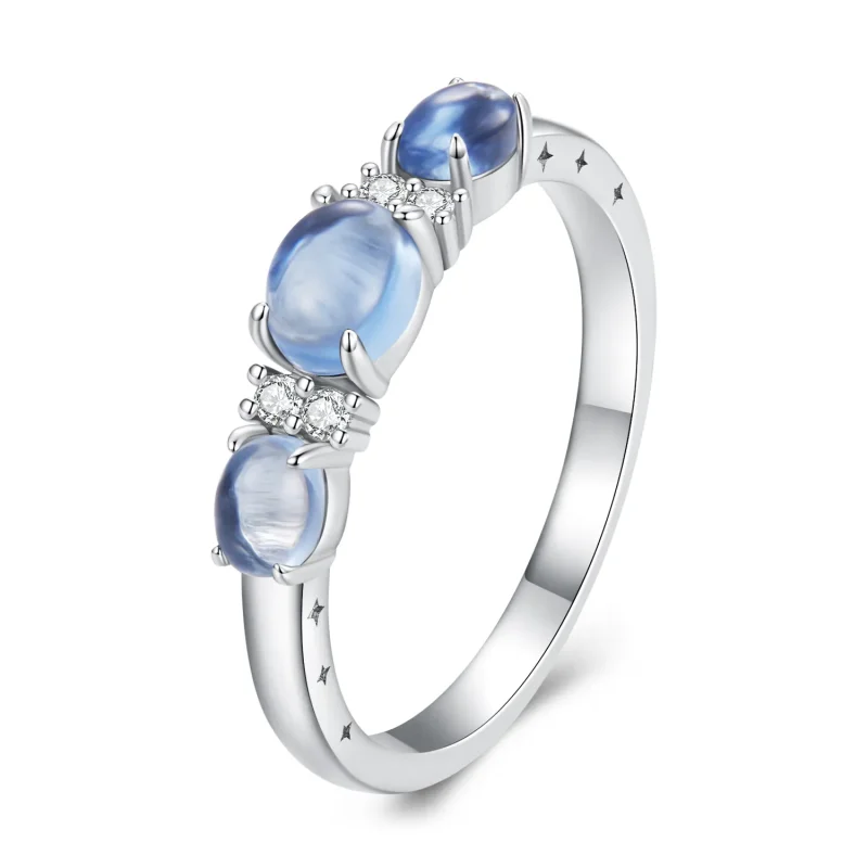 (image for) Pandora Style 3 Stones Ring - BSR427 - Product Image