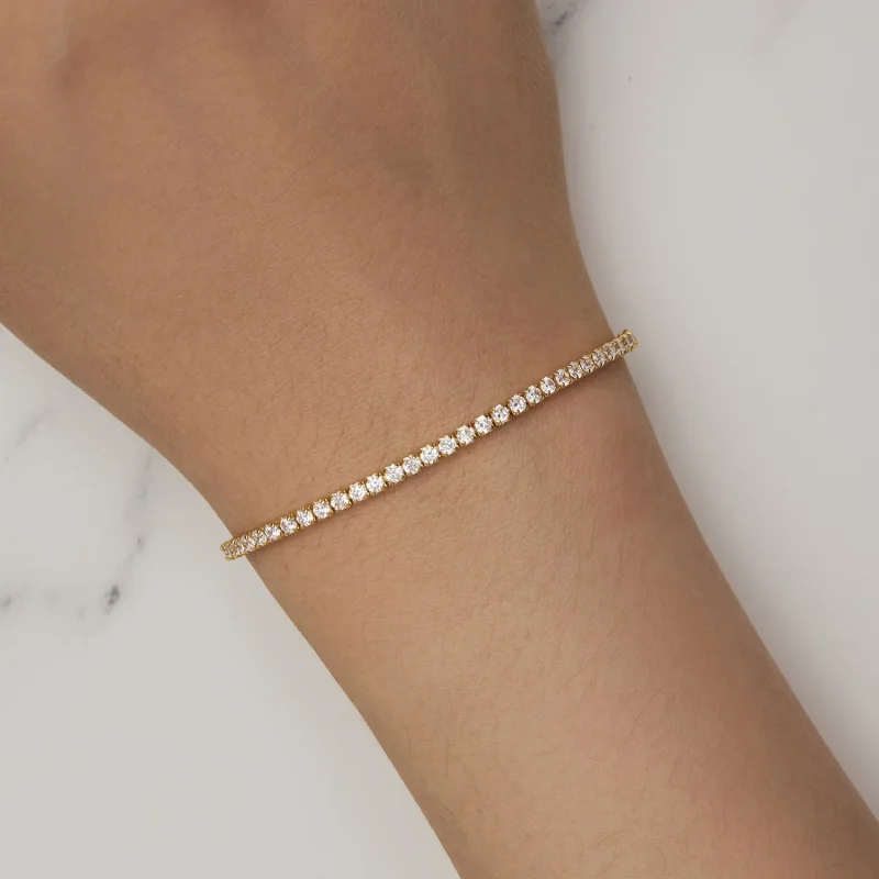 (image for) Pandora Style Affectionately Gold Plated Bracelet - SCB029-B - View 7