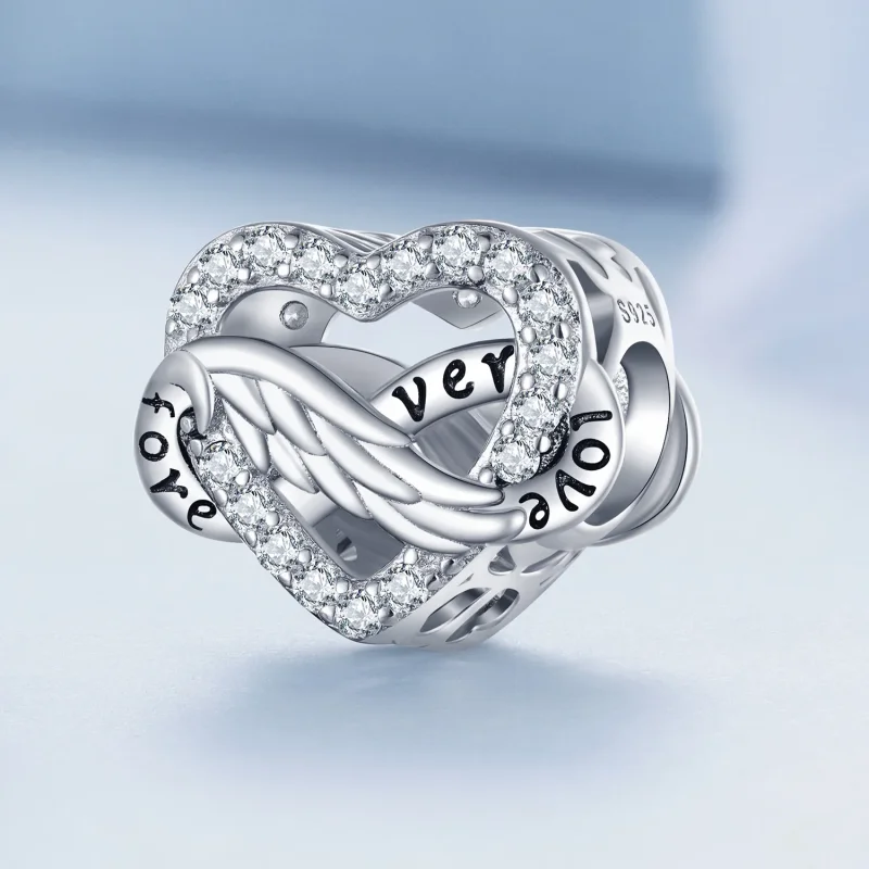 (image for) Pandora Style Eternal Heart Charm - BSC853 - View 2