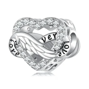 (image for) Pandora Style Eternal Heart Charm - BSC853