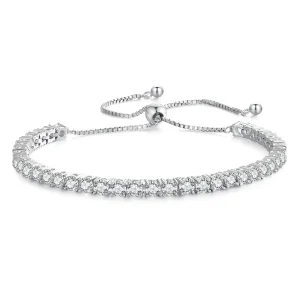 (image for) Pandora Style Fine Moissanite Bracelet - MSB005