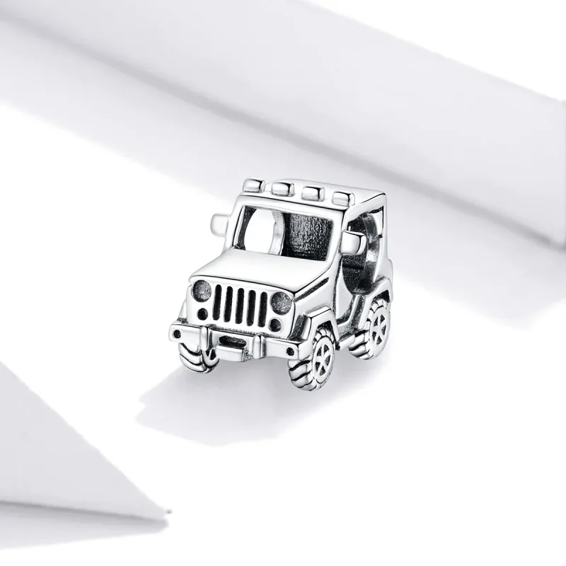 (image for) Pandora Style Jeep Charm - BSC382 - View 2