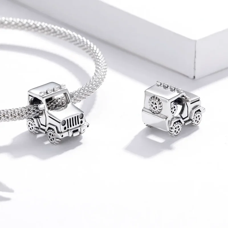 (image for) Pandora Style Jeep Charm - BSC382 - View 4