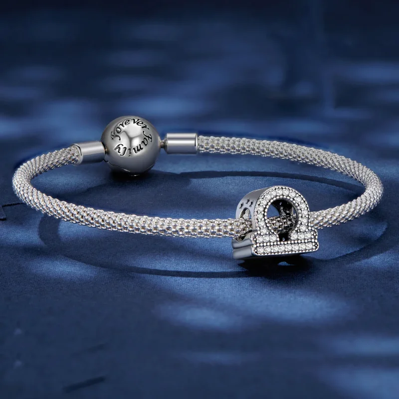 (image for) Pandora Style Libra Lucky Zodiac Charm - SCC2516-7! - View 5