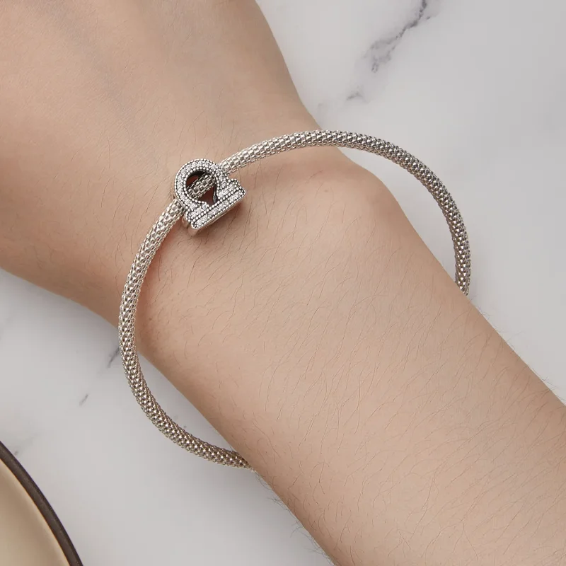 (image for) Pandora Style Libra Lucky Zodiac Charm - SCC2516-7! - View 6