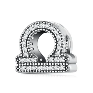 (image for) Pandora Style Libra Lucky Zodiac Charm - SCC2516-7!