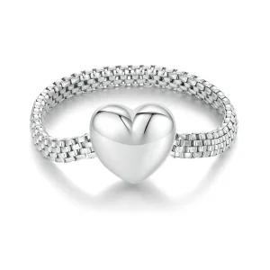 (image for) Pandora Style Love Chain Ring - BSR422